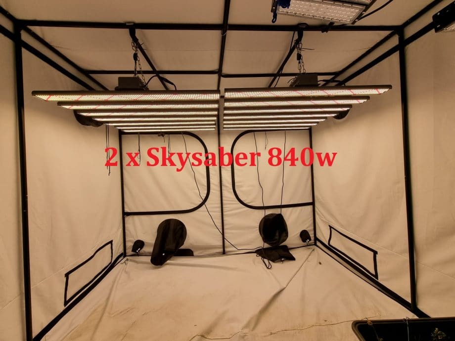 Skysaber PRO 840w MK2 LED grow lights